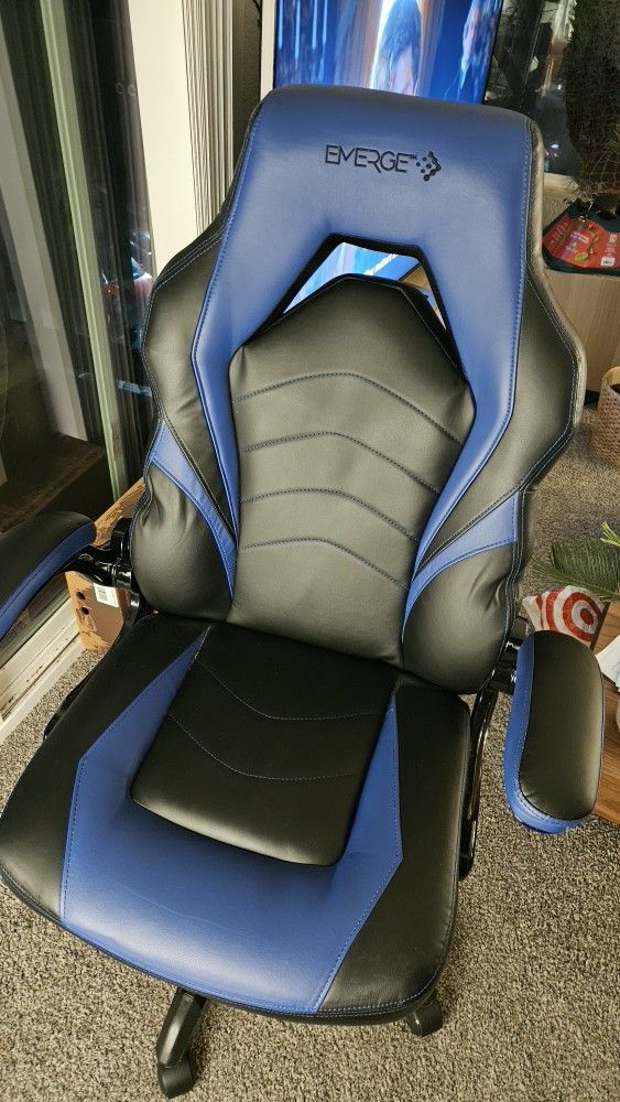 Emerge Gaming Chair - Blue 