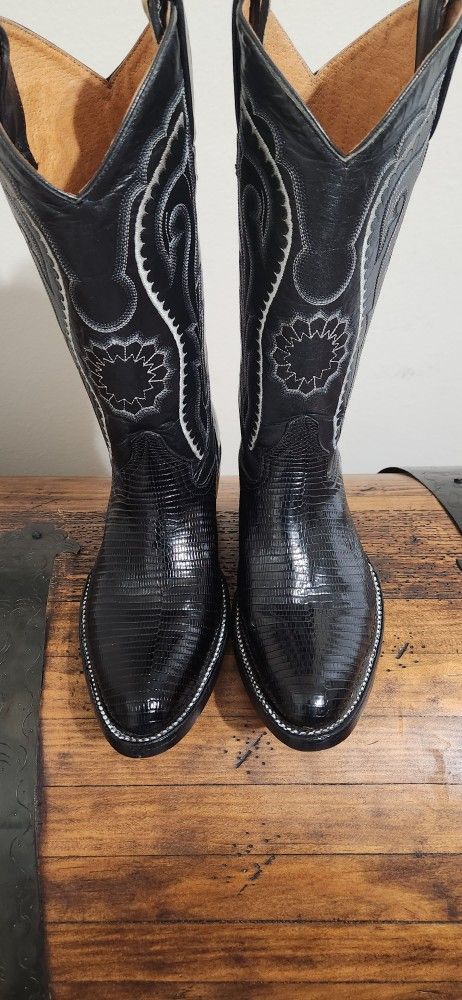 TEJU LIZARD SKIN BOOTS FOR TEENAGERS