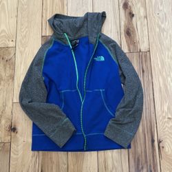 the North Face big boys light fleece M 10
