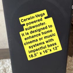 Subwoofer Excellent Condition 