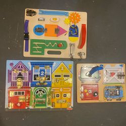 Melissa & Doug Latch Boards