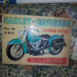 Harley Davidson Sign