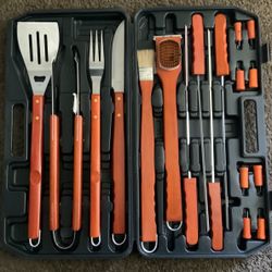 BBQ Tool Set With Case