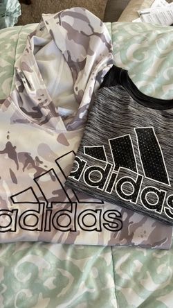 Adidas Deal/ Jacket Pullover And Black Shirt