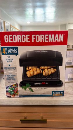 4 serving George Foreman grill