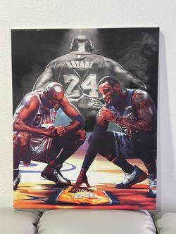 Kobe Bryant Michael Jordan Lebron James Poster Board Supreme Ikonick Off White