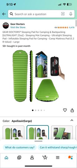 Backpacking Air Mattress 