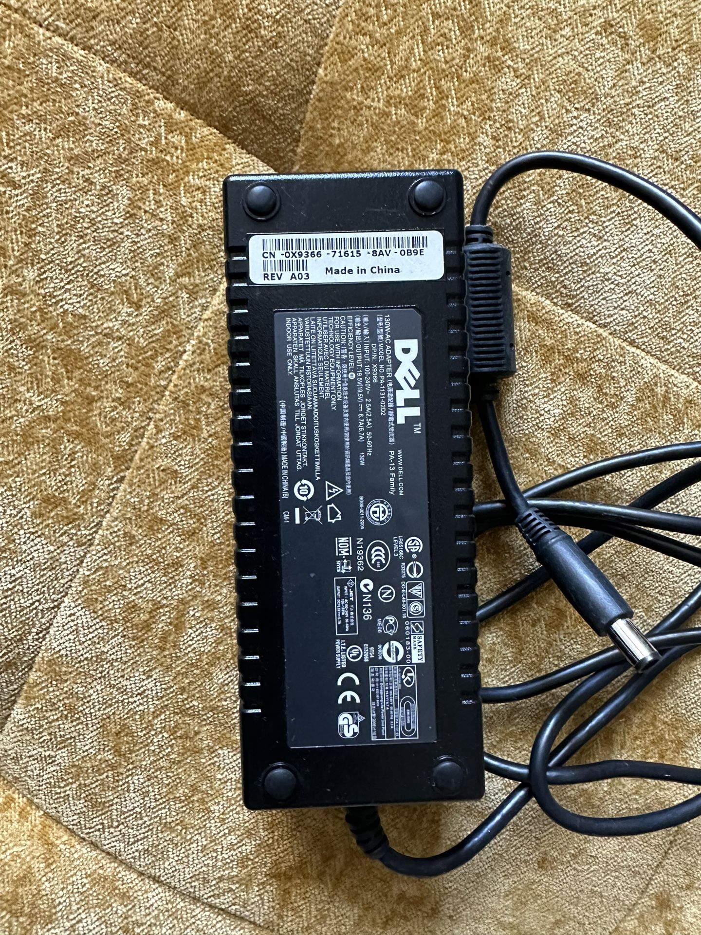 130W AC Adapter Charger for Dell