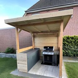 Large Small Medium Custom Made Garden bed raised elevated planter box with legs 3 4 5ft long cedar redwood For Herbs Vegetables 