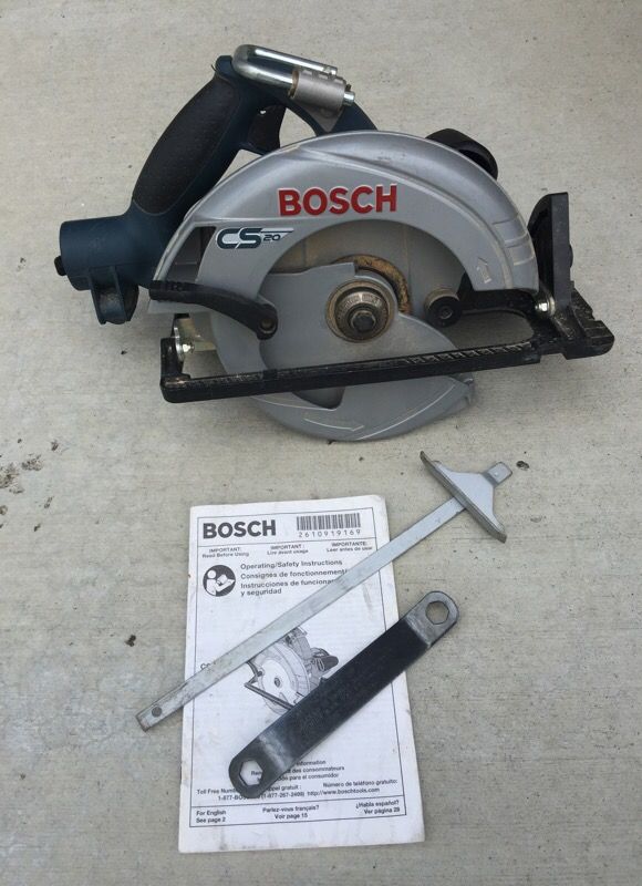 Bosch CS20 Circular Saw 7-1/4" w/ Direct Connect, little use, excellent condition!