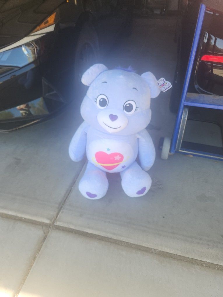 Giant Purple Care Bear Stuffed Animal 