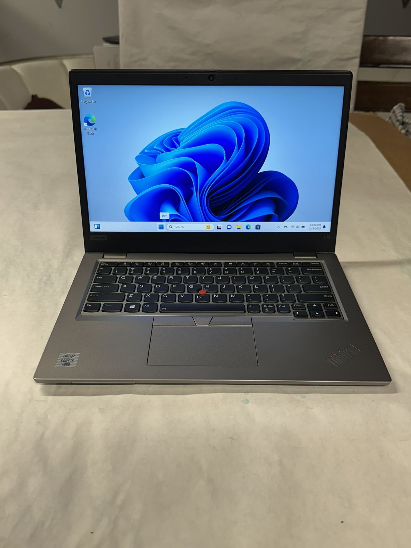 Laptop Lenovo L13 i5 10th Generation Price is Firm Read Description Good Condition touchscreen
