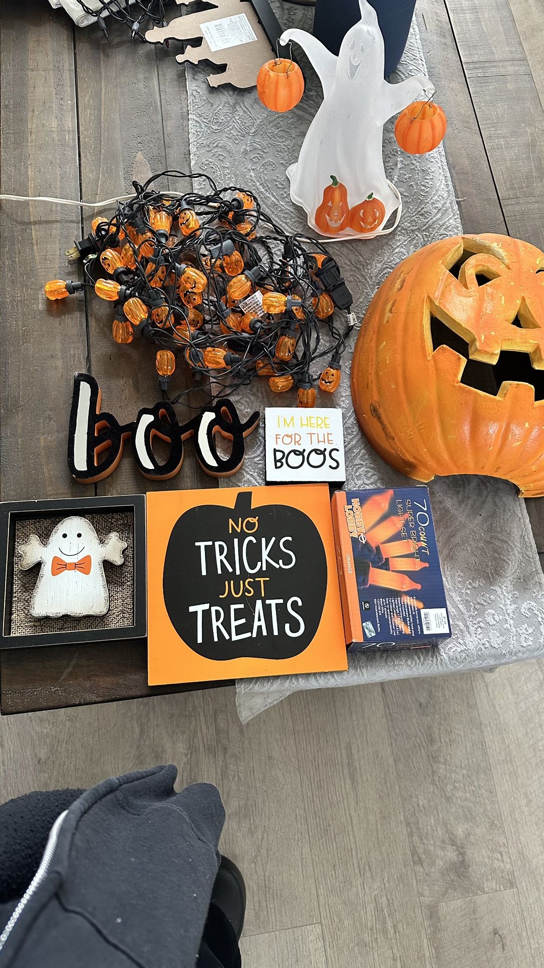 Halloween decorations