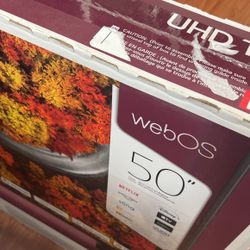 LG UHD TV 4k 50inch New In Box 