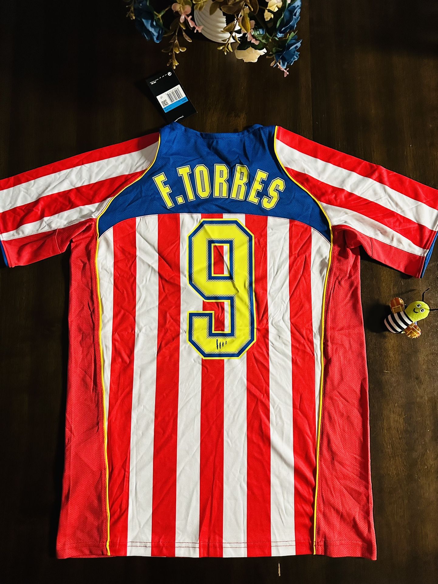 Atletico Madrid 2004/05 #9 Spiderman Home Retro Soccer