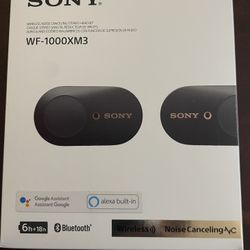 Sony WH-1000XM3 Wireless Noise Canceling  Headset