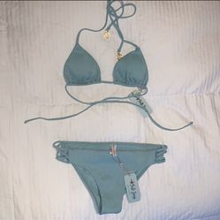 NWT Luli Fama Acuario Bikini XS