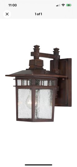 Nuvo Lighting 60/4952 Cove Neck 1 Light 11-3/4" Tall Outdoor Wall - Bronze
