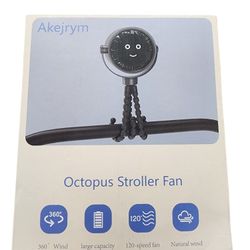 Octopus Stroller Fan 