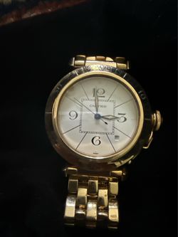 Cartier pasha 18k gold