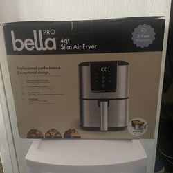 Bella 4qt Slim Digital Air Fryer (new)