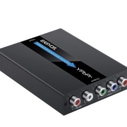 EASYCEL HDMI To Component Converter With Scaler Function, Aluminum 1080P HDMI To YPbPr Converter