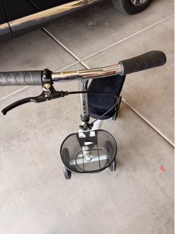 Adjustable Knee Scooter With Basket