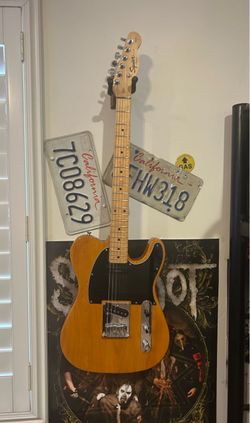 Modded Squier tele