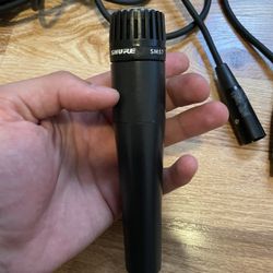 Shure SM57 dynamic mic & XLR Cord