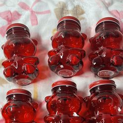 Viral Mini Glass Bear Jar 