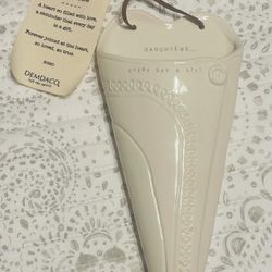 Ceramic Wall Pocket (vase)
