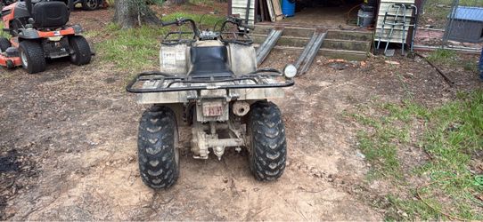 4-Wheeler ATV with Rear Rack