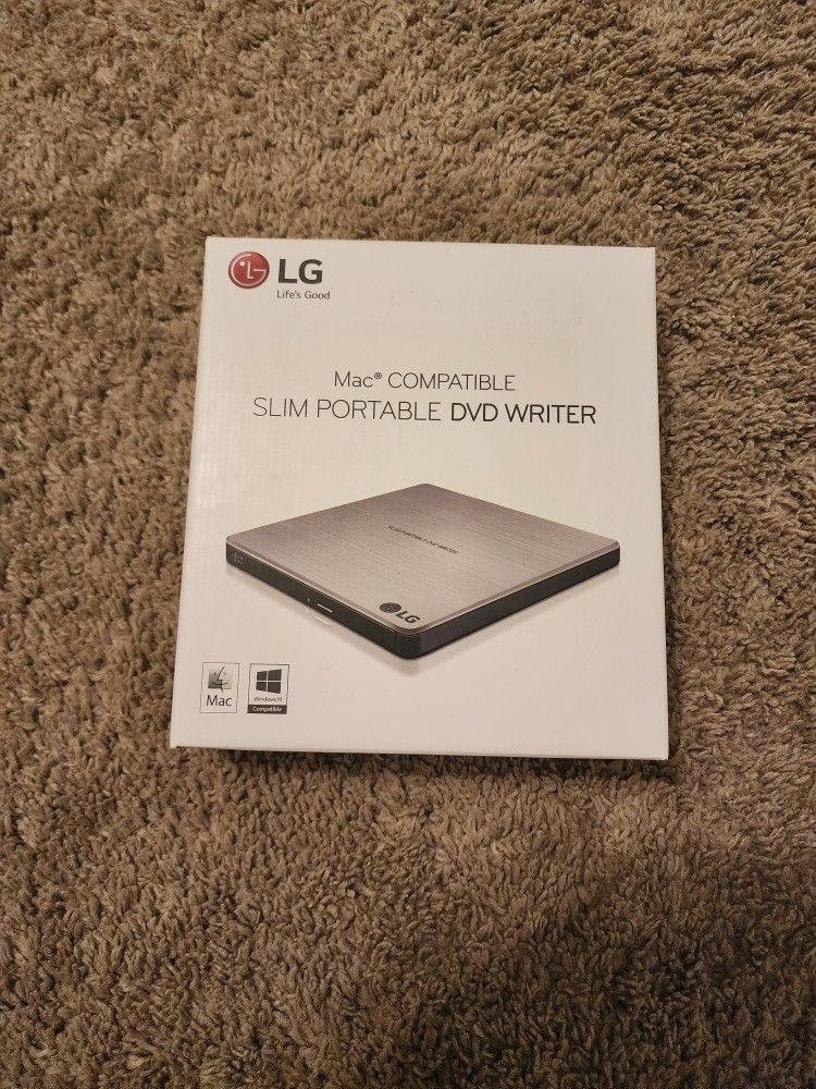 NEW LG Portable DVD Writer