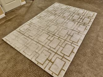 Large Geometric Area Rug 