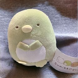 Sumikkogurashi Plush Penguin Small Green Kawaii Stuffed Toy