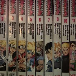 Boruto (Naruto) Manga Volumes 1-12