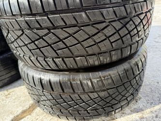 235/50R17 2 used tires continental Extreme contact sport 