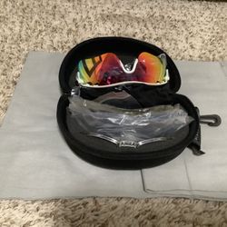 New Oakley Sunglasses Digital Camo, White and Black Frame