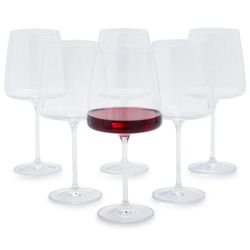 Zwiesel Glas Sensa Burgundy, 24oz - Set of 6 - Clear
