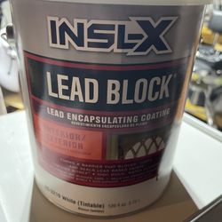 Lead Block Paint, White, Tintable, Never Opened 