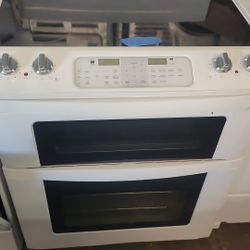 Combo Sharp Glass Stove Oven With Microwave 