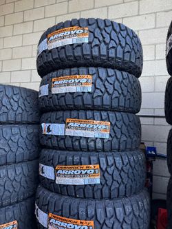 285/70R17 Arroyo RT 4 llantas nuevas instaladas y balanceada