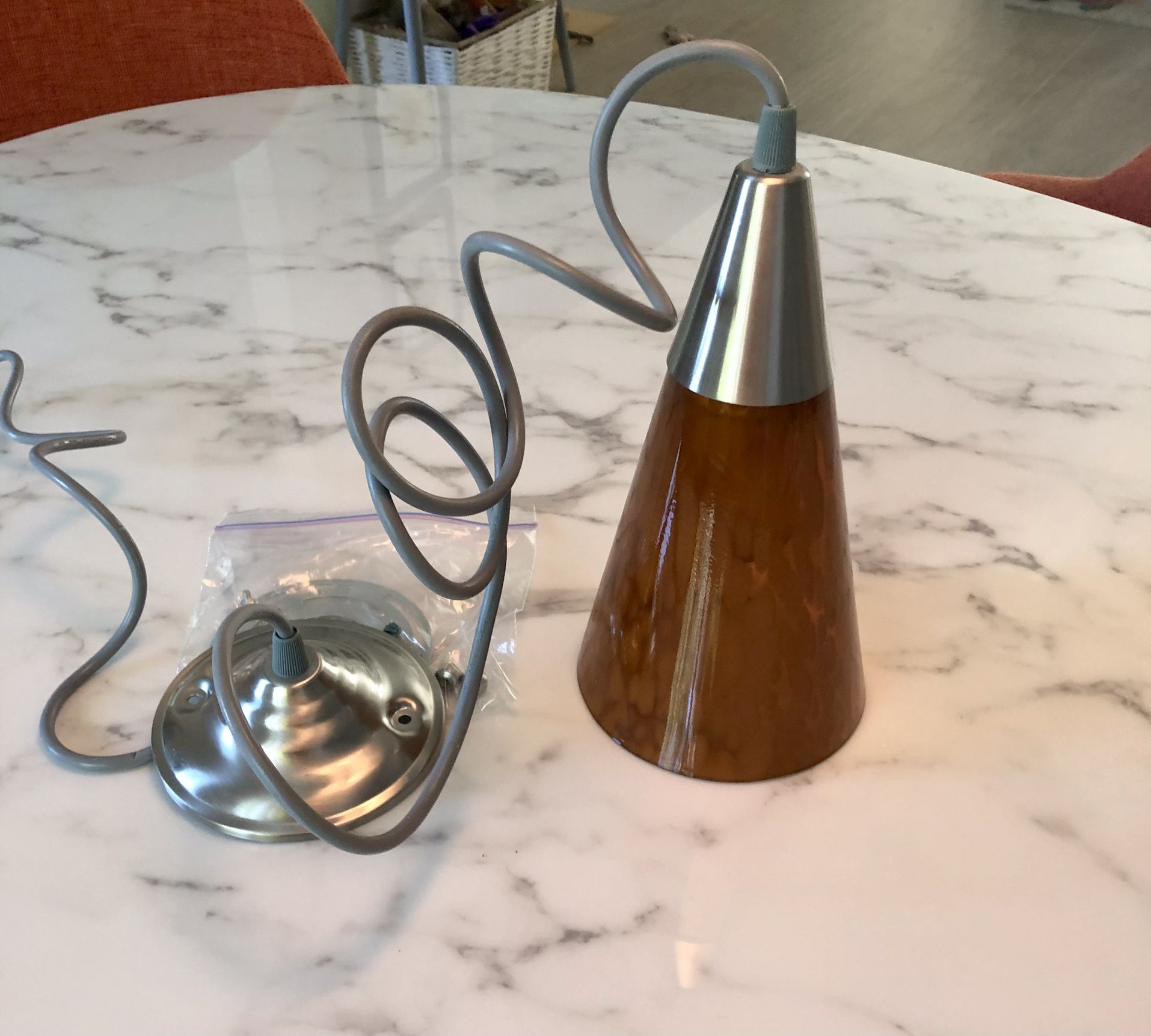 Art Glass Pendant Light