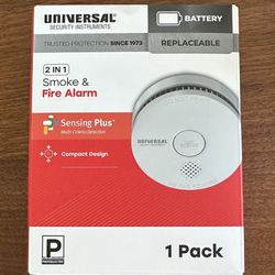 Smoke And Fire Alarm