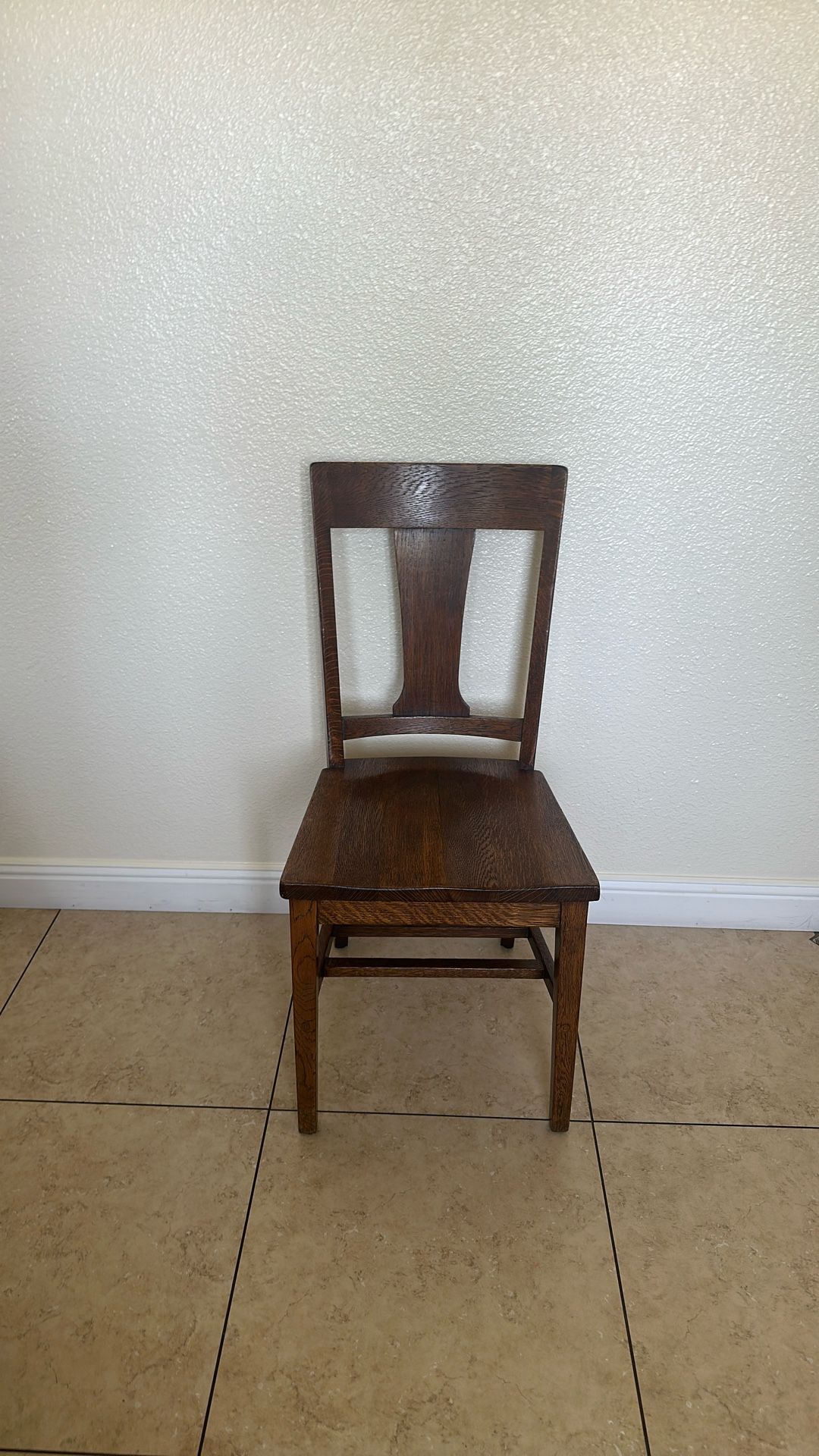 Vintage 1942 Wooden Chair