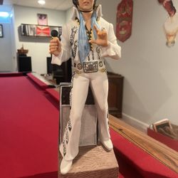 Great Present for the Elvis lover in your life… Throw Me An Offer…Elvis Music Box Decanter