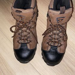 Women’s Mid High Top   Steel Toe Work Boots  