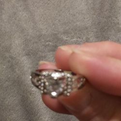 14K White Gold Filled Wedding Ring