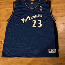 Wizards Michael Jordan Champion Jersey Size 48 XL 