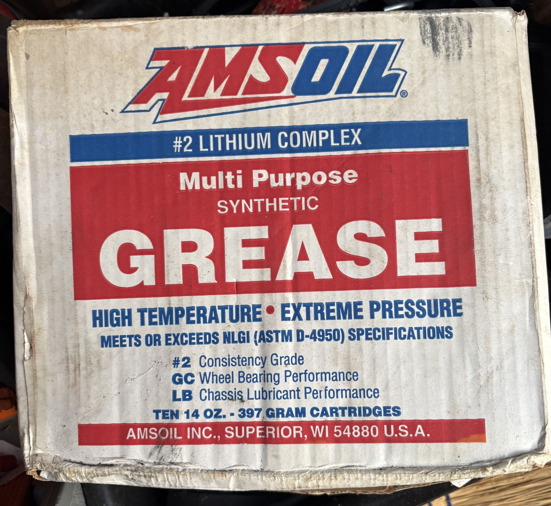AMSOIL 100% SYNTHETIC MULTI-PURPOSE GREASE—NIB